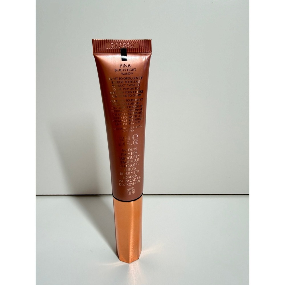 Charlotte Tilbury Beauty Highlighter Wand - Shade "Pink" 12ml / 0.4 oz - Picture 2 of 3